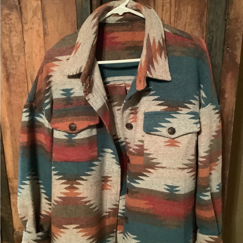 Women’s Multicolor Patterned Jacket